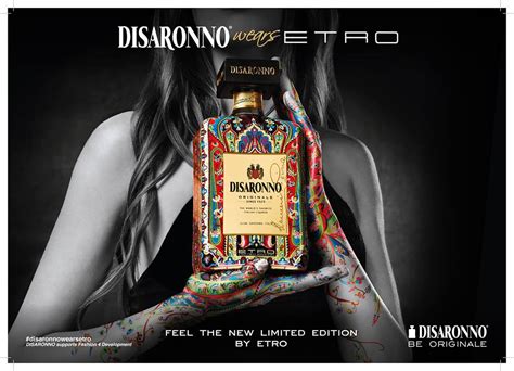 Disaronno wears Etro in latest limited.